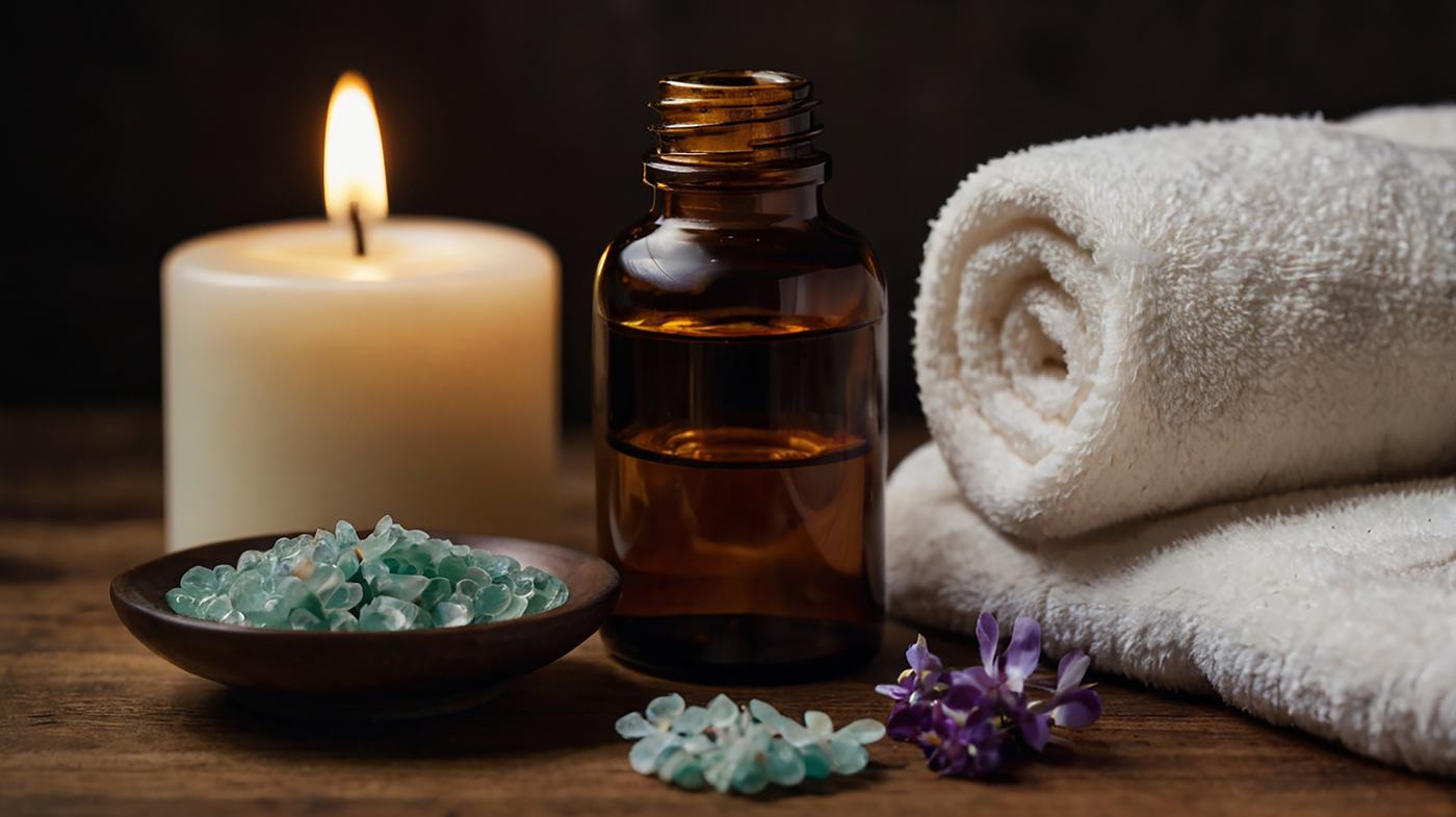 Aromaölmassage in Frankfurt mit ätherischen Ölen